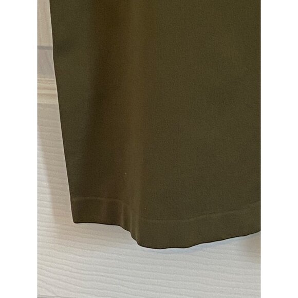 Olive Green Spaghetti Strap Cami Tank Top For Women by Colorful - Picture 11 of 14